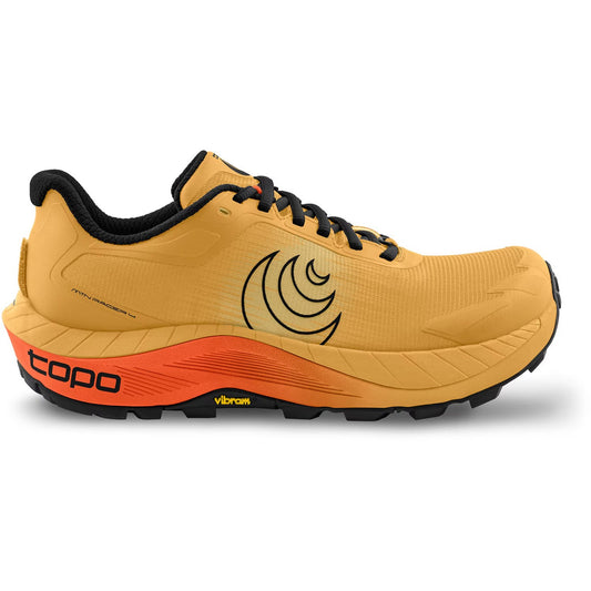 Topo Athletic Mens MTN Racer 4 Trail Running Shoes (Mango/Black)Size 8.5